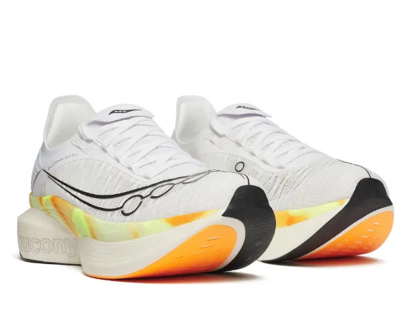 Saucony UNISEX ENDORPHIN ELITE 2 WHITE/PEEL