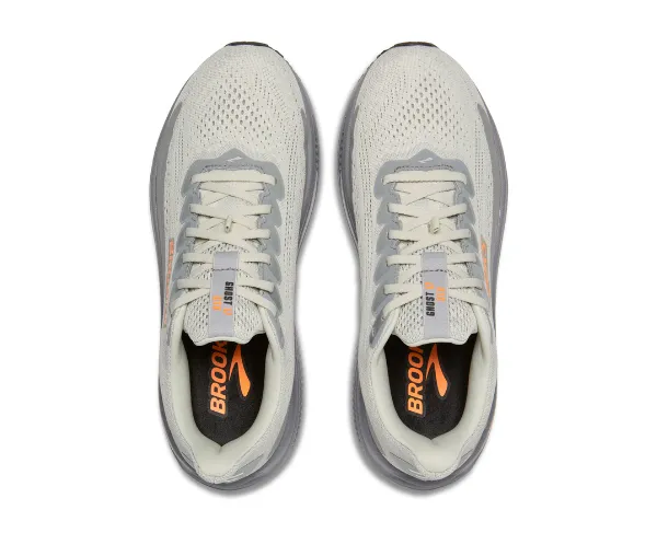 Brooks Men's Ghost 17 GTX Smoke/Primer Grey/Orange
