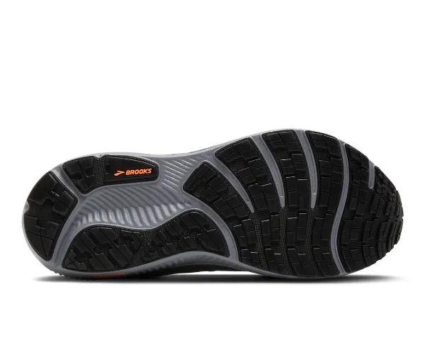Brooks Men's Ghost 17 GTX Smoke/Primer Grey/Orange