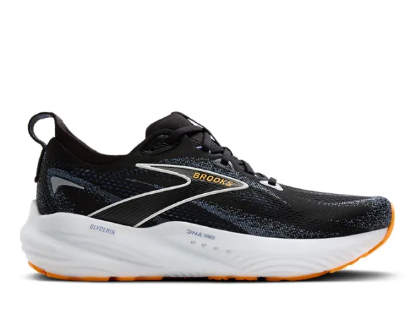 Brooks Men's Glycerin 22 Black/Blue/Orange