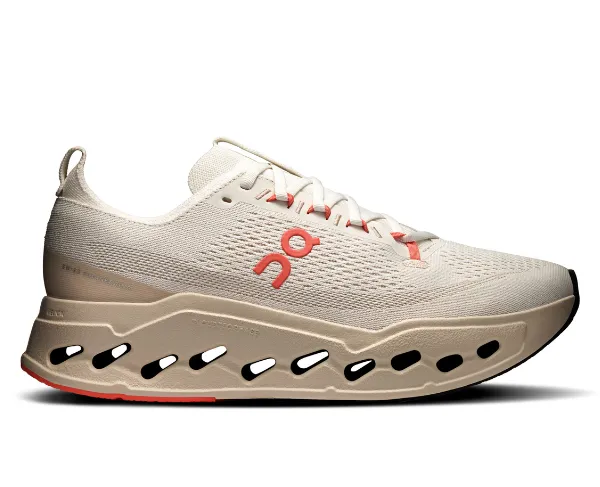 ON Men's Cloudsurfer Max Ivory/Salmon