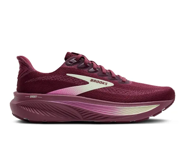 Brooks Wmn's Ghost 17 Green/Pink/Red