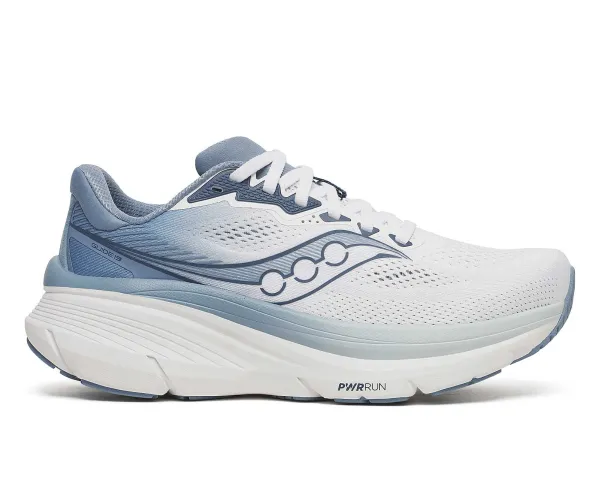 Saucony WOMEN'S GUIDE 19 White/Storm