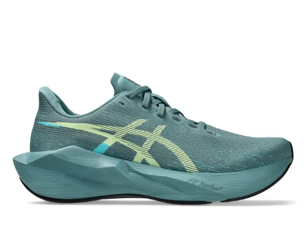 Asics Men's Novablast 6 Foggy Teal/Illuminate Yellow