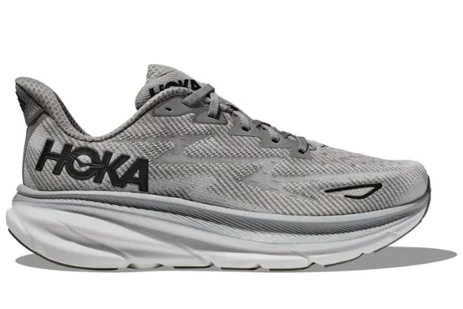 Hoka Men's Clifton 9 Wide Harbor Mist/Black