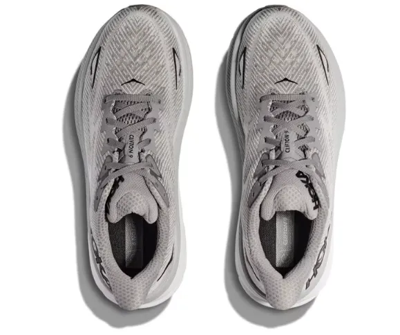 Hoka Men's Clifton 9 Wide Harbor Mist/Black