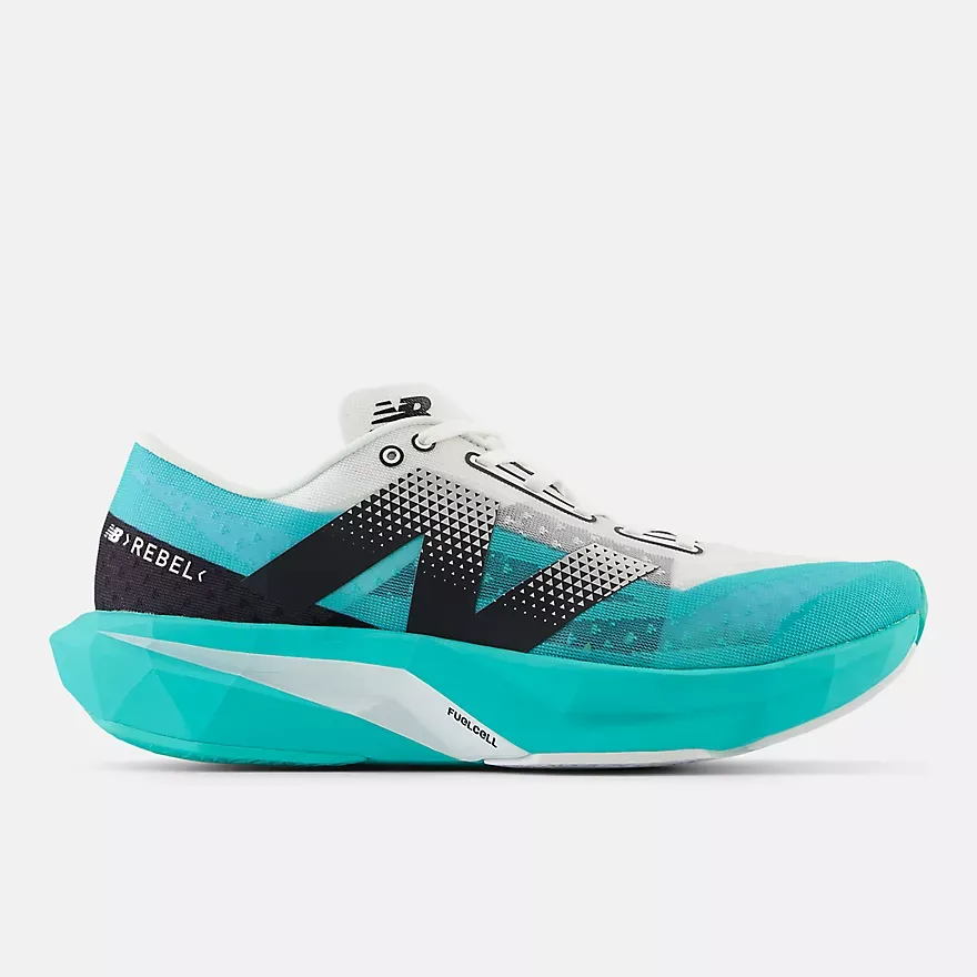 Men's New Balance FuelCell Rebel v4 - Cyber Jade/White/Black