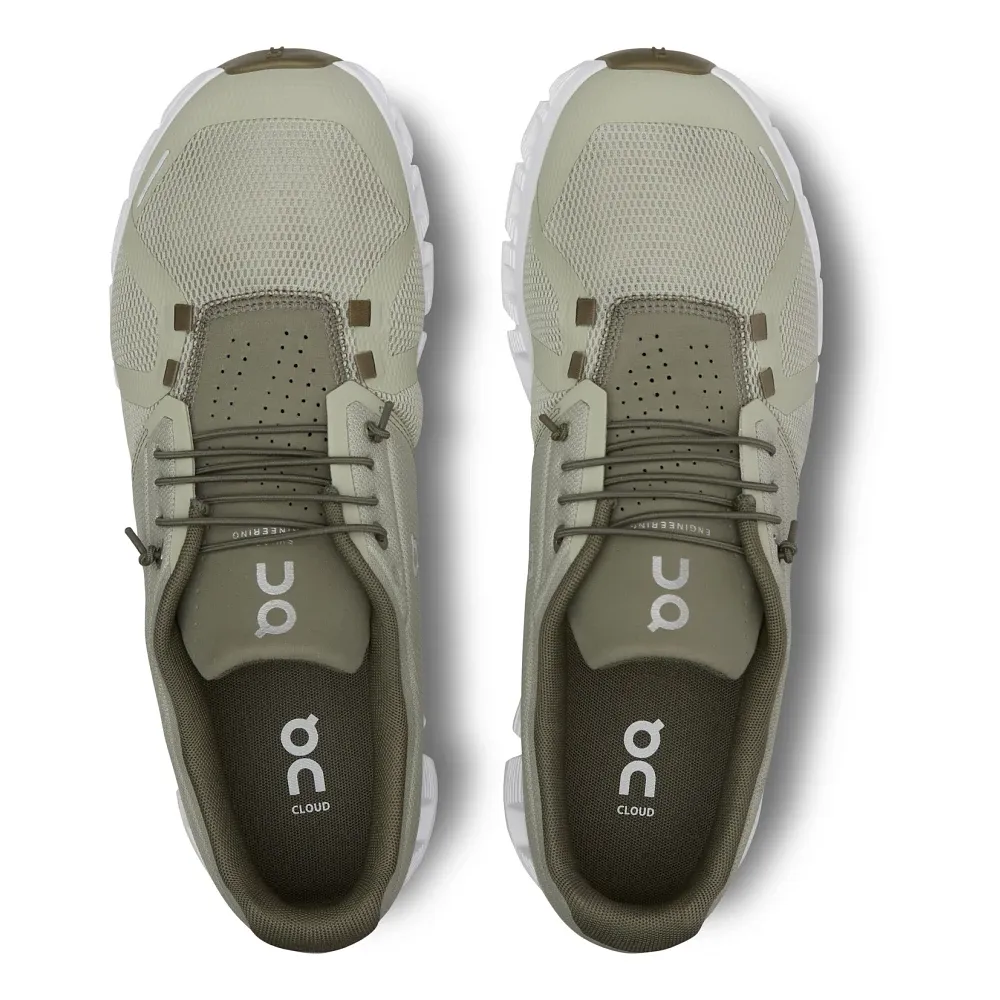 On Cloud 5 Running Shoes Men’s Chalk/ Grove Men main image 2