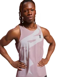 On Men's Pace Tank Mauve