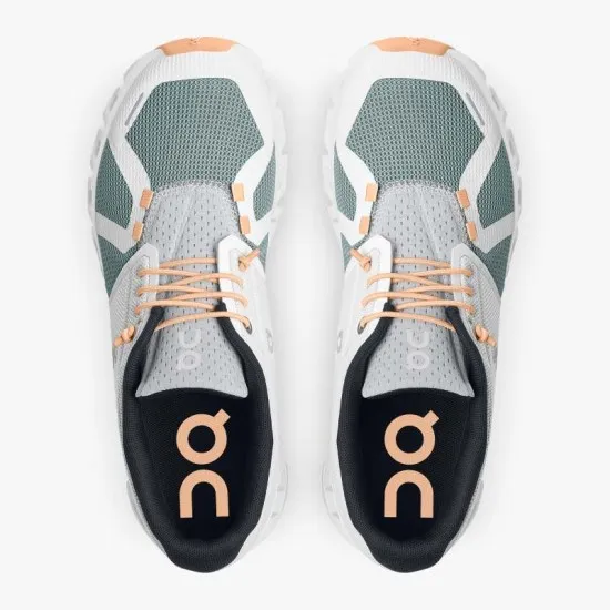 On Women's Cloud 5 White/Cobble (Push)