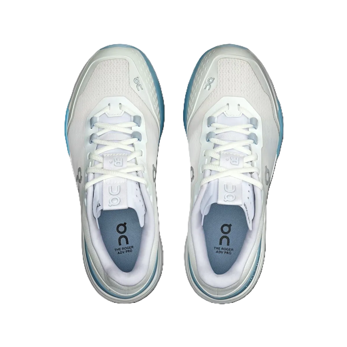 On Women's THE ROGER Advantage Pro White | Chambray