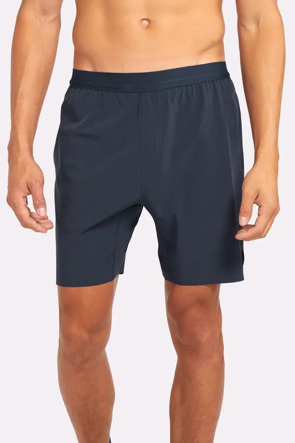 ALWRLD Men's ALRN 7" HI VIZ SHORT Midnight Navy