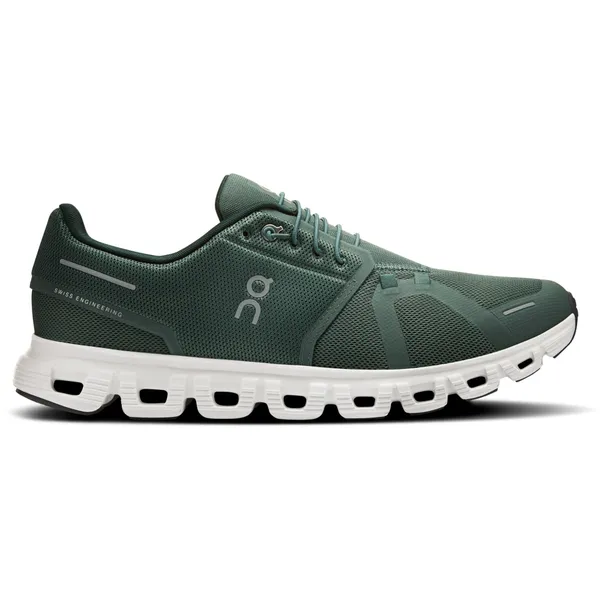 ON RUNNING Men's Cloud 6 Olive/Evergreen