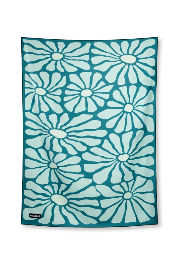 Nomadix Blanket Towel Lazy Daisy Seafoam Green