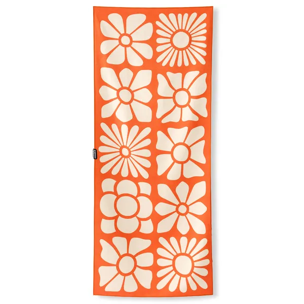 Nomadix Original Towel Big Flowers Expedition Orange