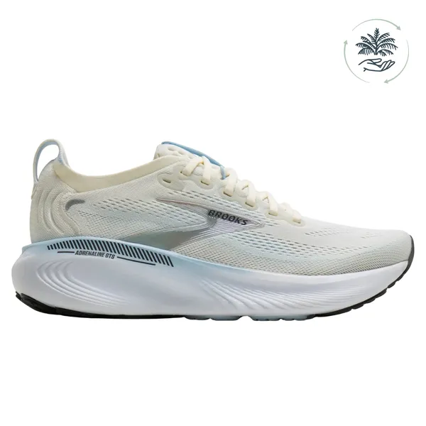 Brooks Women's Adrenaline GTS 25 Star White/Nantucket/Chrome
