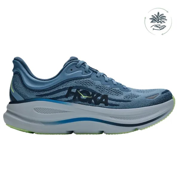 Hoka Men's BONDI 9 X-WIDE Downpour/Thurder Cloud