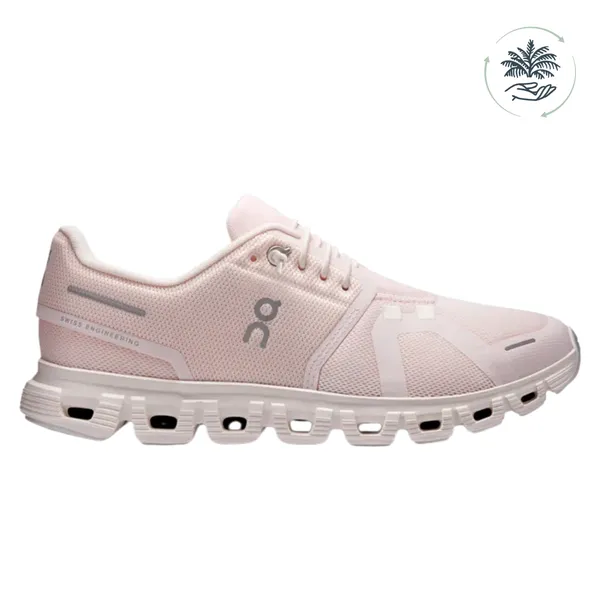 On Women's Cloud 6 Salt | Gardenia