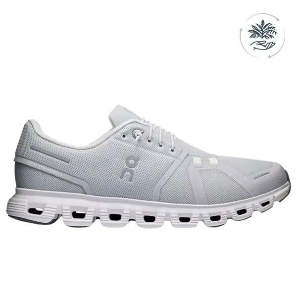 On Men's Cloud 6 Glacier | White