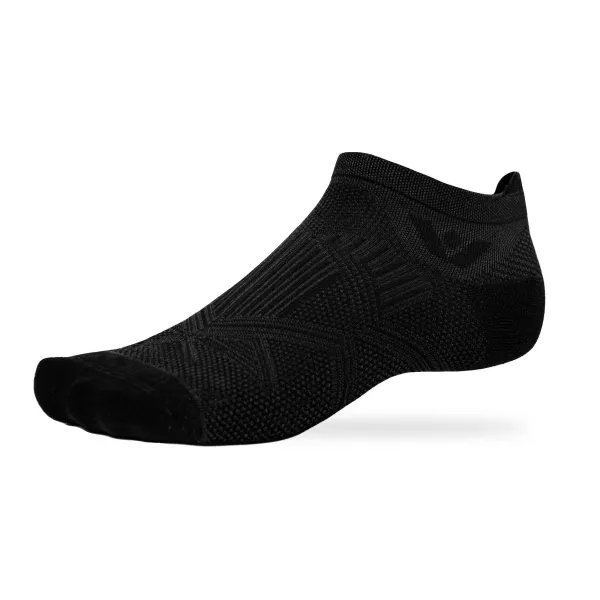 Swiftwick Aspire No Show Mono Black