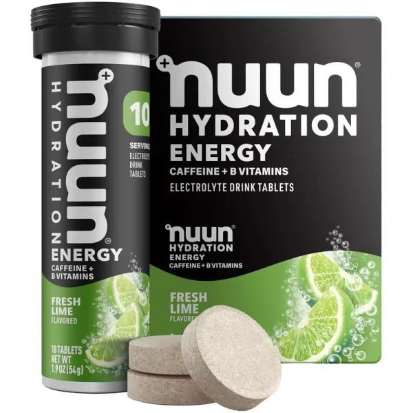 Nuun Active Hydration Nuun Energy Caffeine + B Energy Caff Fresh Lime