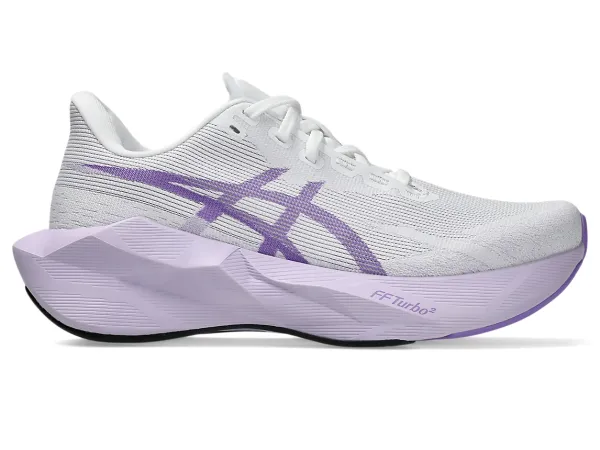 Asics WOMEN'S NOVABLAST 6 101 White/Murasaki