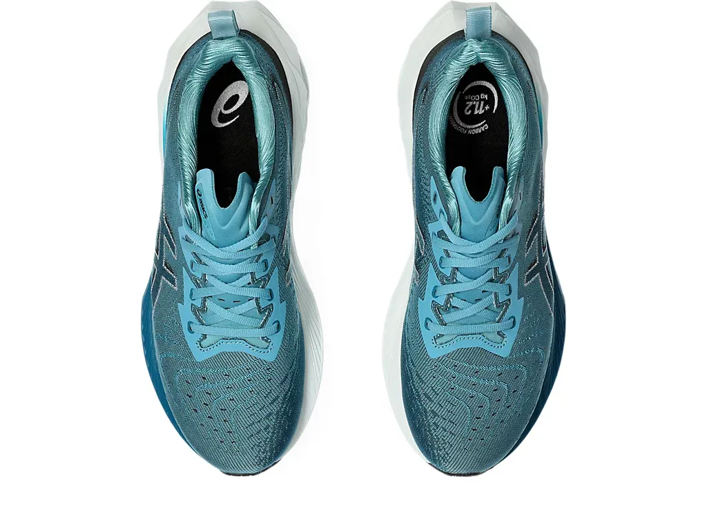 Asics Men's Novablast 4 Blue Teal/Evening Teal