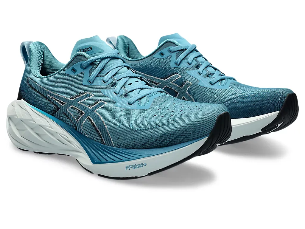 Asics Men's Novablast 4 Blue Teal/Evening Teal