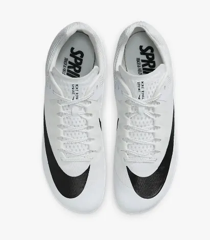 white nike track spikes