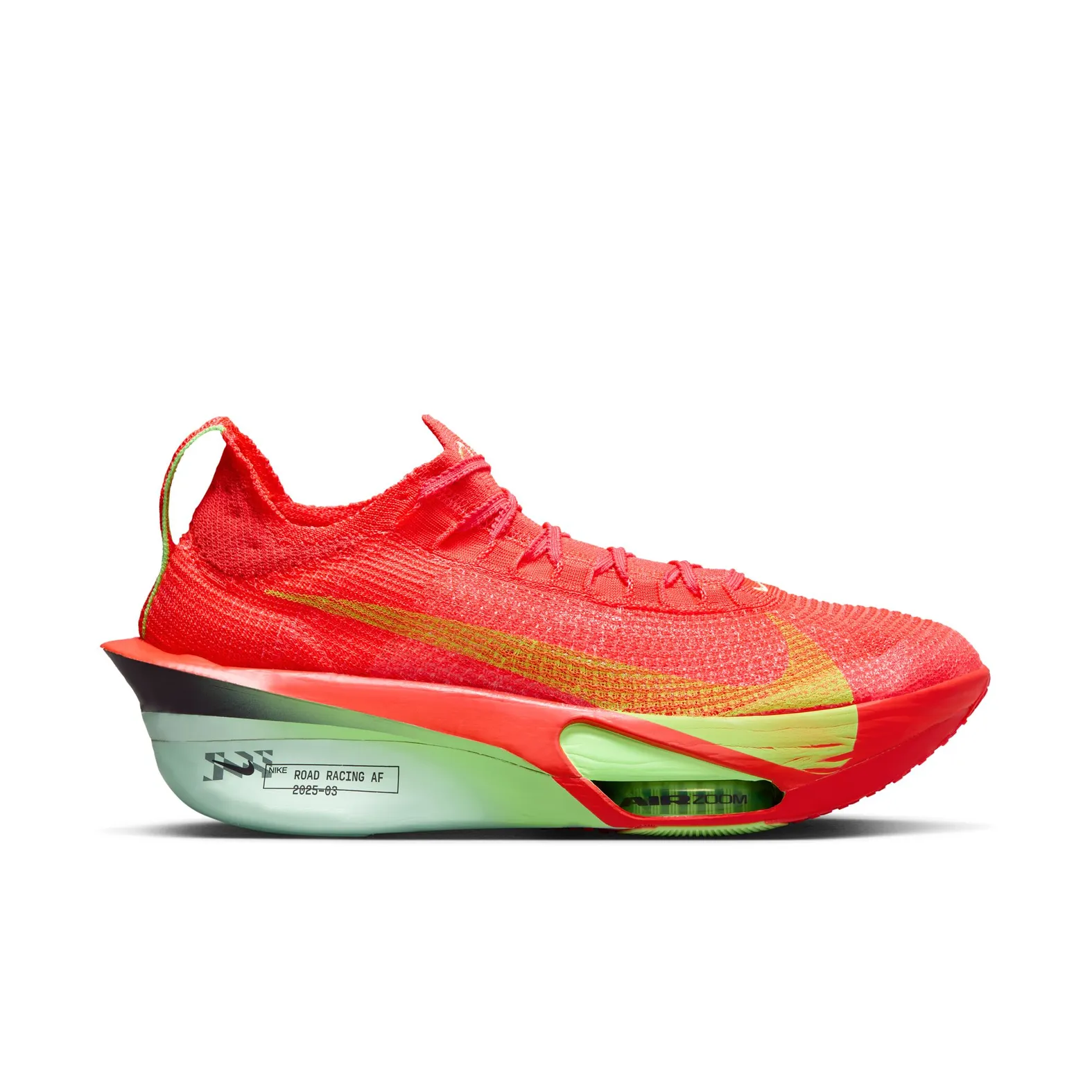 Nike Men's Alphafly 3 Bright Crimson/Cave Purple/Lime Blast