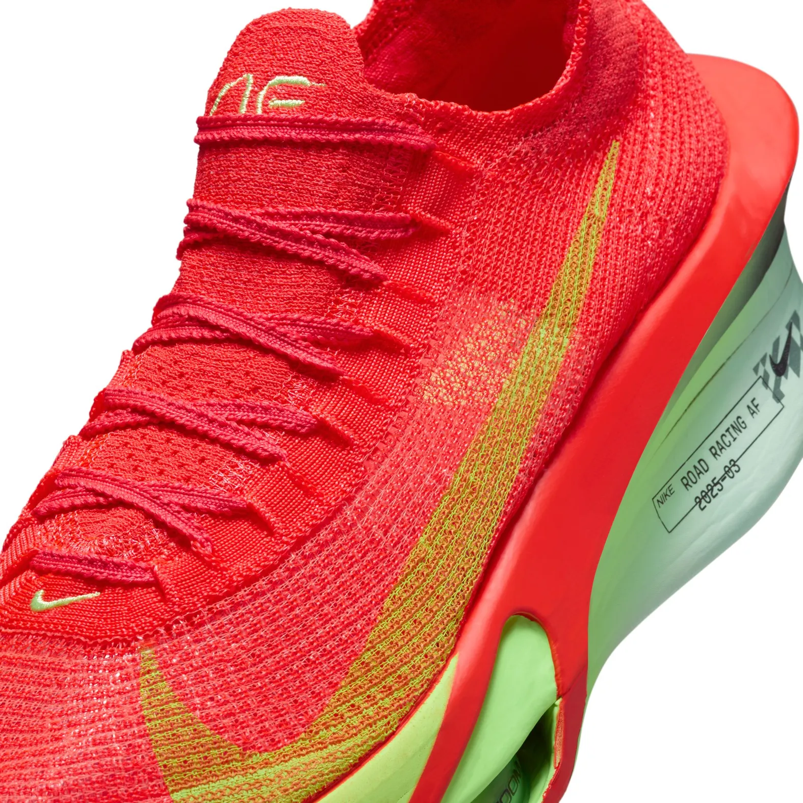 Nike Men's Alphafly 3 Bright Crimson/Cave Purple/Lime Blast