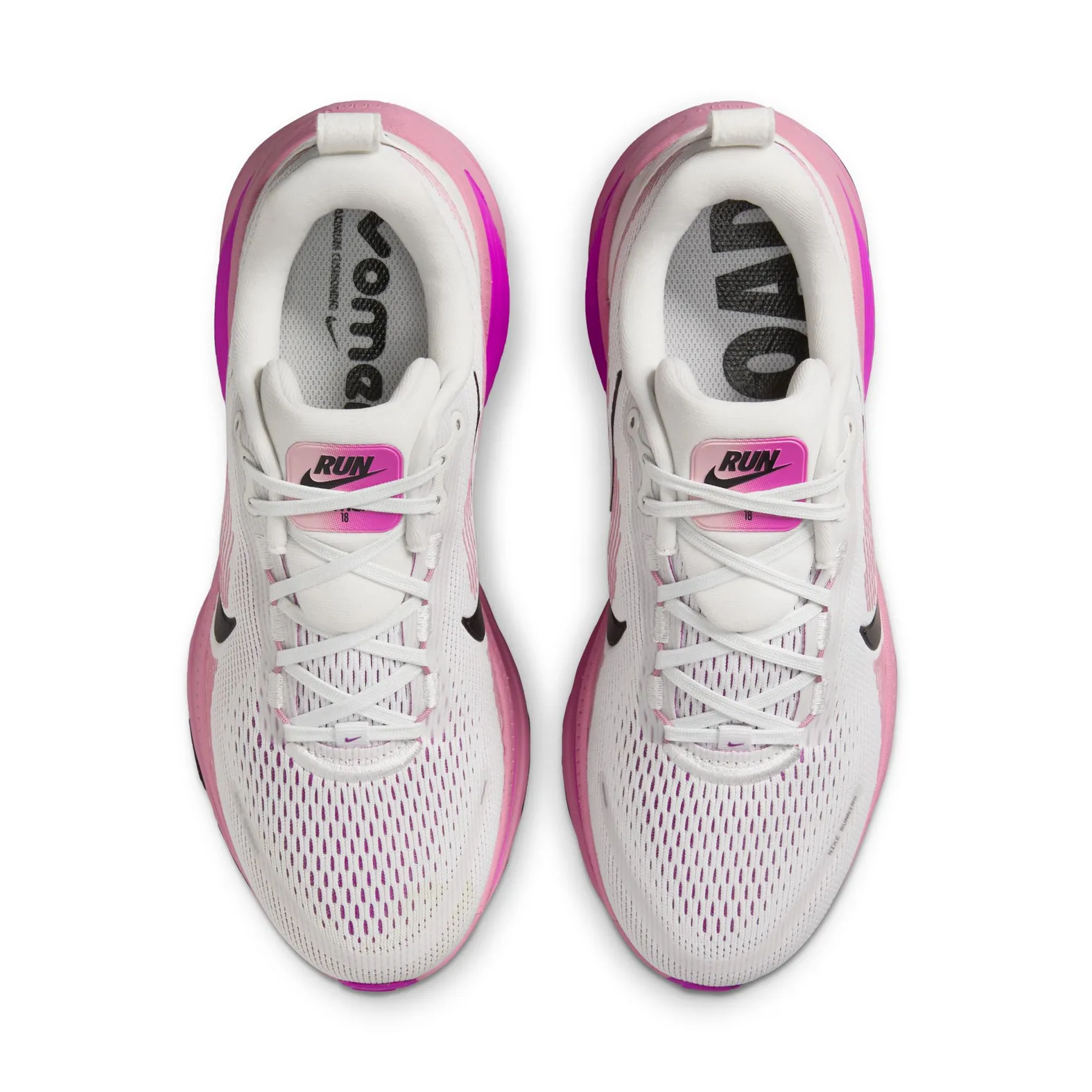 NIKE Women's Nike Vomero 18 Summit White | Black | Elemental Pink