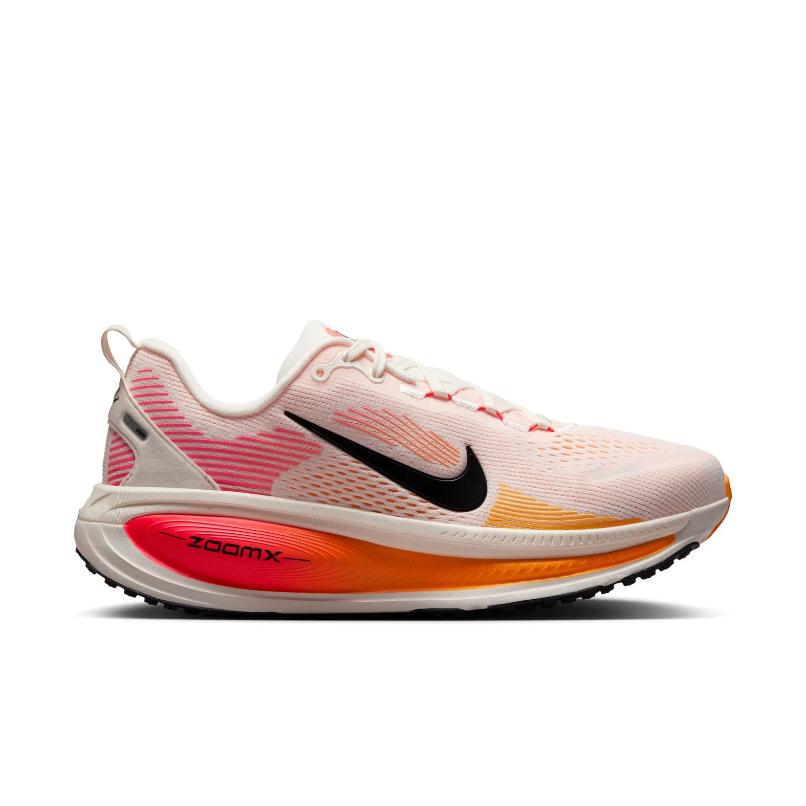 Nike Women's Vomero 18 Sail/Black/Bright Crimson/Laser Orange