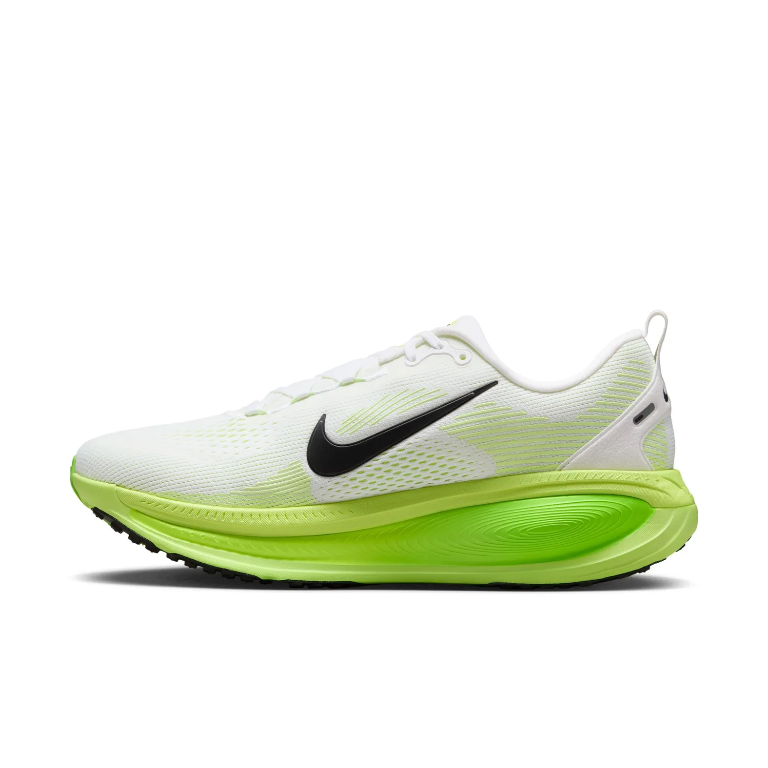 靴 Nike Vomero 18 Electric Green Volt Nike M VOMERO 18 WHITE/BLACK-ELECTRIC GREEN-VOLT
