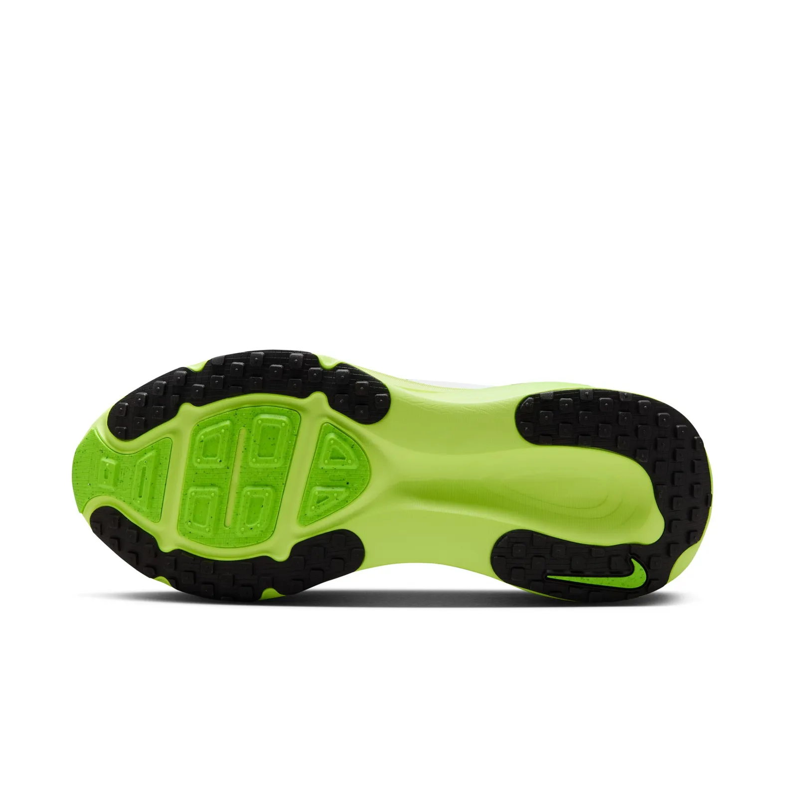 靴 Nike Vomero 18 Electric Green Volt Nike M VOMERO 18 WHITE/BLACK-ELECTRIC GREEN-VOLT