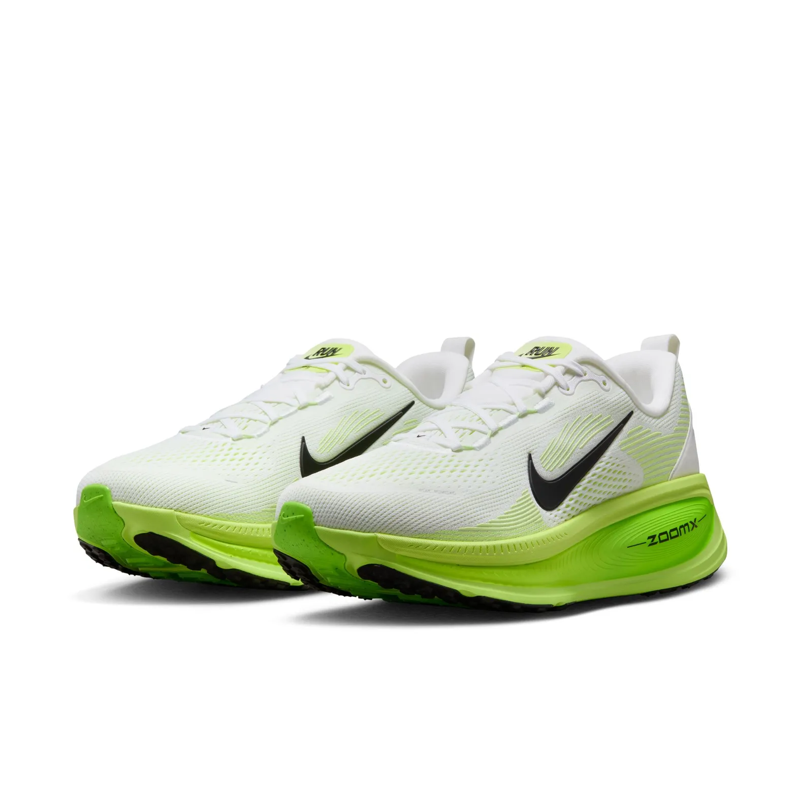 Nike M VOMERO 18 WHITE/BLACK-ELECTRIC GREEN-VOLT