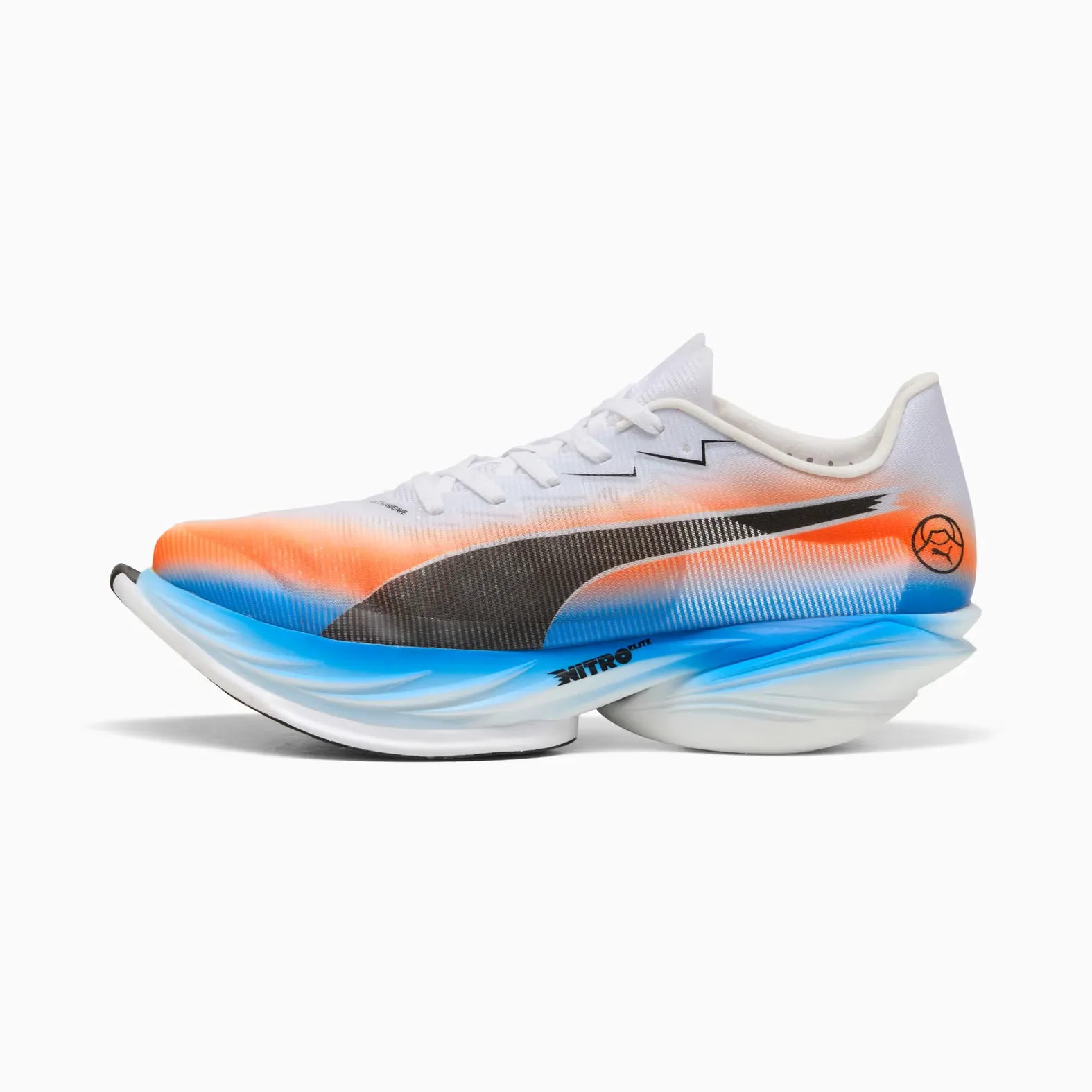 じ*ん様 PUMA FAST-R ニトロ エリート 3 EKIDEN25.5cm Puma Men's Fast-R Nitro Elite 3 Ekiden White