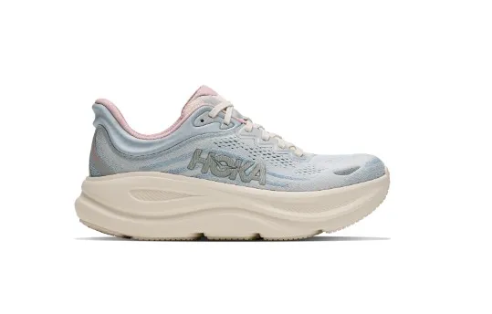 Hoka Women's Bondi 9 Alabaster/Mineral Blue