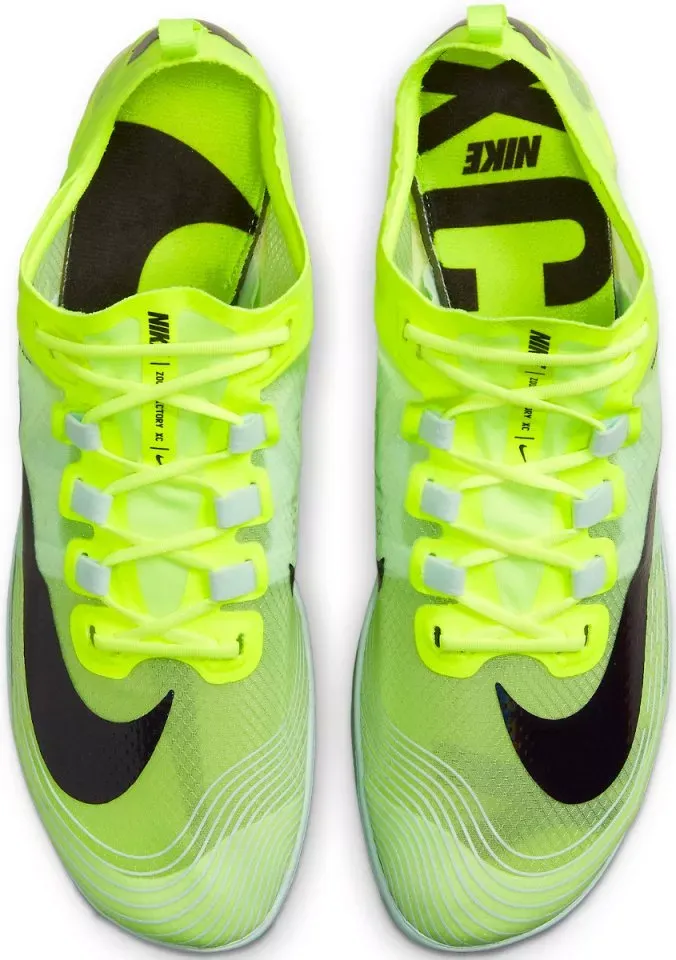 Nike Zoom Victory Waffle 5 Sneakers Mens 10 Yellow Green Shoes‎ AJ0846-702 Nike Zoom Victory Waffle 5 Vaporweave track Shoes AJ0846-702  main image 2