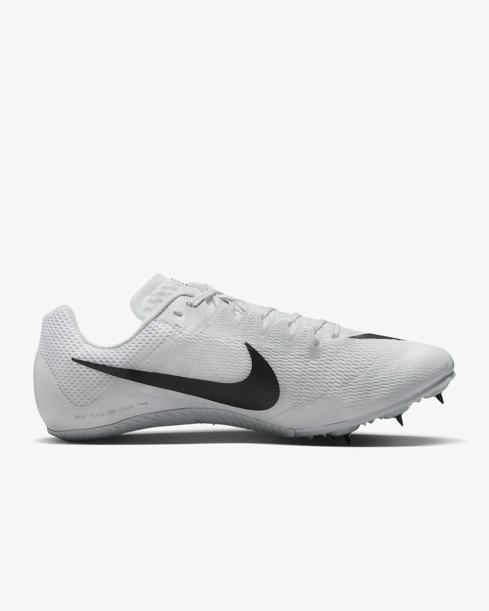 NIKE ZOOM RIVAL SPRINT white/black/metallic silver