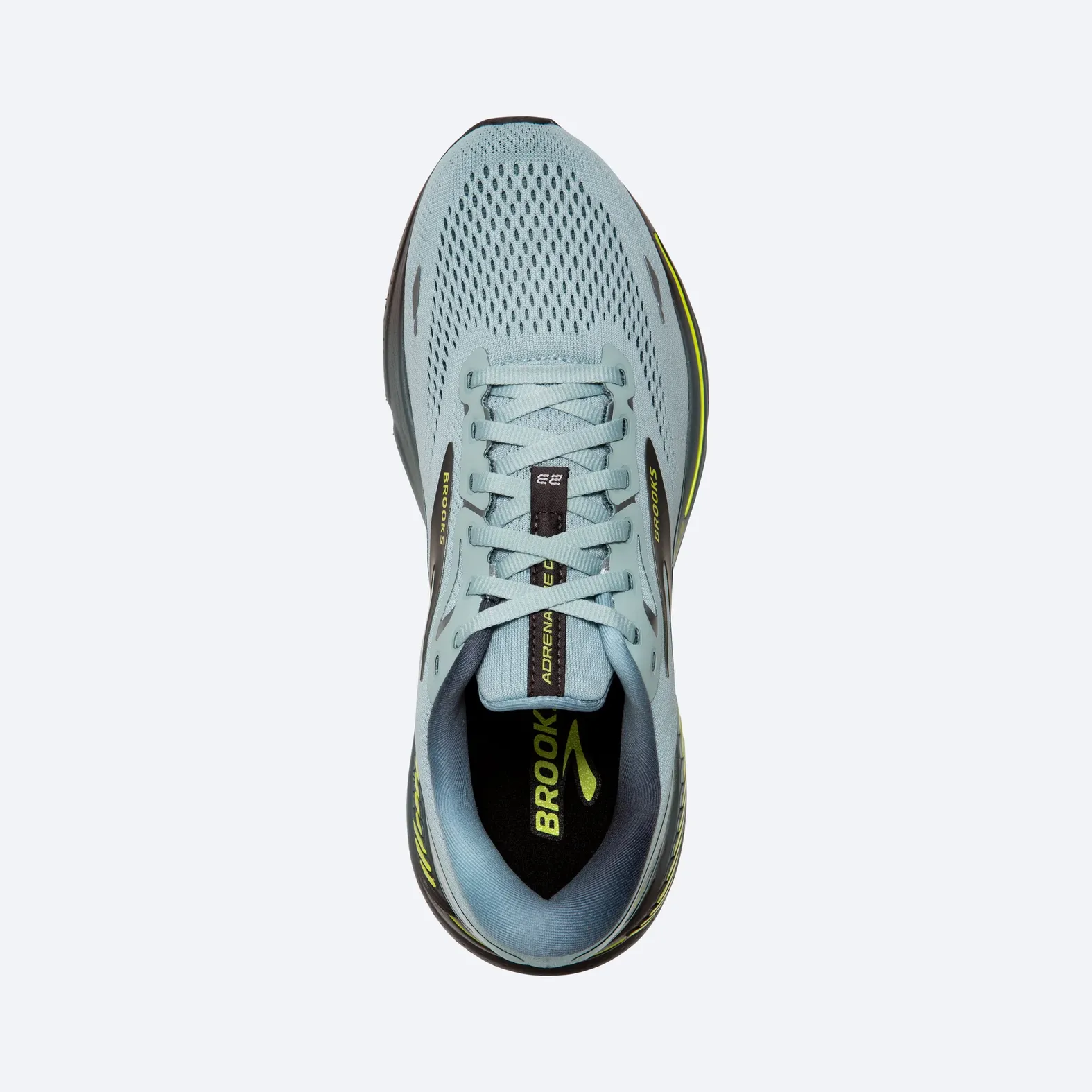 Brooks Adrenaline GTS 23 Men\'s Gray Blue Gold Running SneakersSz 8.5 MED Brooks Adrenaline GTS 23 Running Shoe - Men main image 2