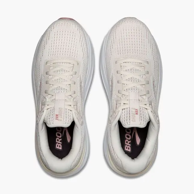 BROOKS Women's Ghost Max 2 Coconut Milk/Grey/Zephyr
