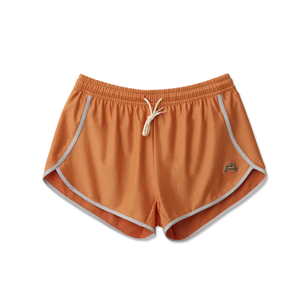 TRACKSMITH Women's Van Cortlandt Shorts CORAL GOLD