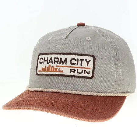 l2 Brands Skully Snapback Skyline Patch Hat Pebble/Rust