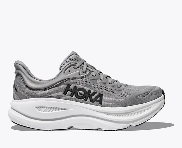HOKA Men's Bondi 8 Sharkskin / Harbor Mist