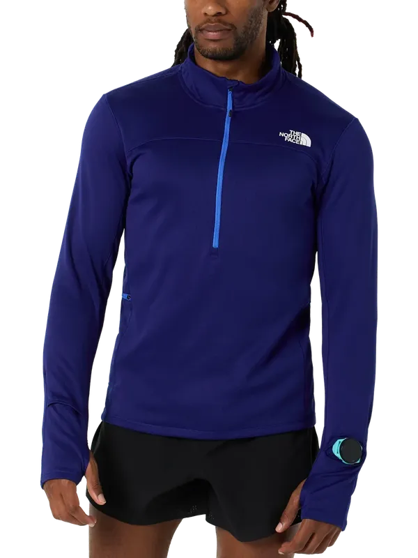 THE NORTH FACE MEN'S WINTER WARM 1/4ZIP Bold Blue