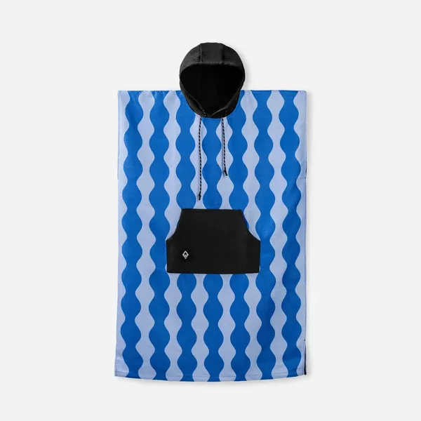 Nomadix Changing Poncho Slack Tide Coastal Blue