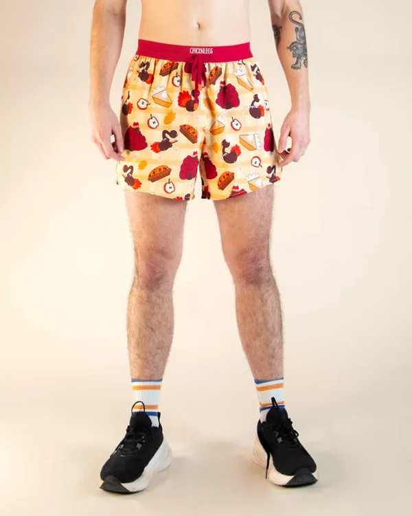 CHICKEN LEGS Men's 5" DS Shorts Feast Mode