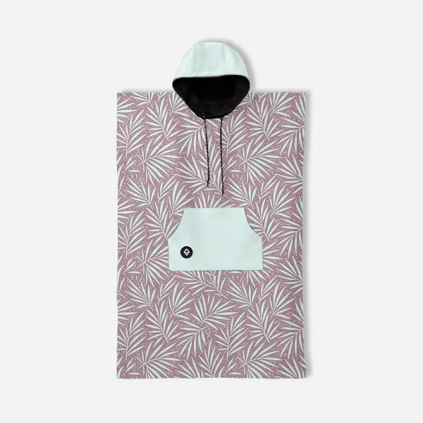 Nomadix Kids Changing Poncho Heritage Palm Warm Blue Earth