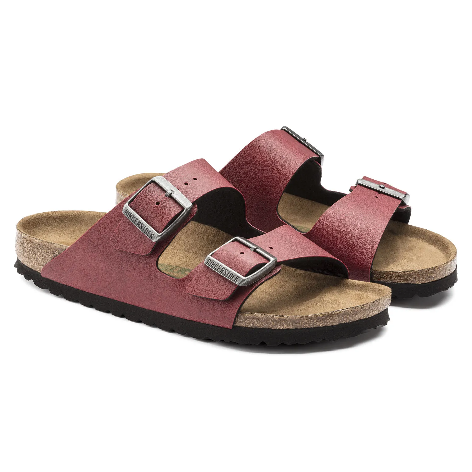 Birkenstock Arizona Vegan Bordeaux Birkibuc